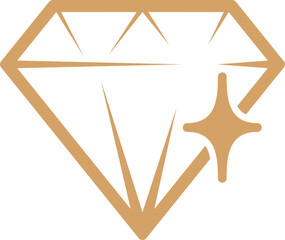 Diamond Logo Icon Element