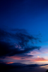  blue sky cloud gradient light white background. Beauty clear cloudy in sunshine calm bright winter air bacground. Gloomy vivid cyan landscape in environment day horizon skyline view spring wind