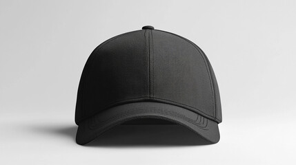 Blank cap mockup on blank background. Cap mockup.