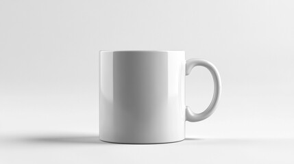 Fototapeta premium Blank cup mockup for your design.