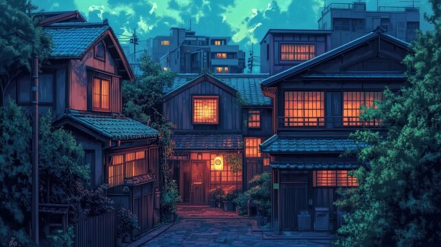 Japan Traditional House | Lo-fi Vibes