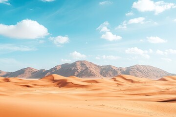 Fototapeta premium The Empty Quarter Desert in Saudi Arabia , ai