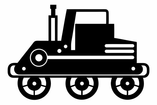 recommend clip art: roller machine silhouette, Road roller vector illustration, Construction vehicle
                    
                    
