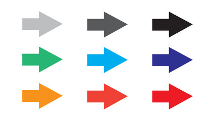 colorful arrows icon