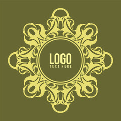 Exclusive Luxury Logo Ornament For Your Business Brand Vector