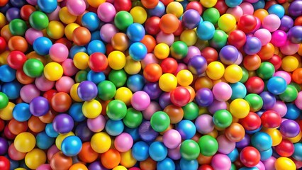 Colorful background of vibrant balls, balls, colorful, background, vibrant, bright, abstract, decoration, round
