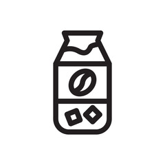 Iced Coffee Bottle icon