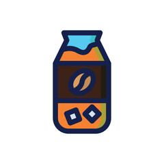 Iced Coffee Bottle icon