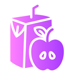 apple juice Gradient icon