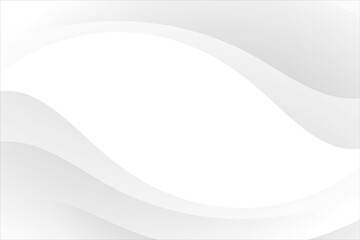 abstract background wave white color gray shadow