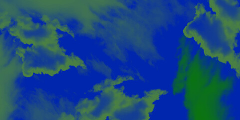 Abstract watercolor cloud background . Grunge wallpaper of blue sky with yellow clouds . blue sky and yellow clouds sunny. Blue and yellow vector art background with yellow clouds and cloudy sky.