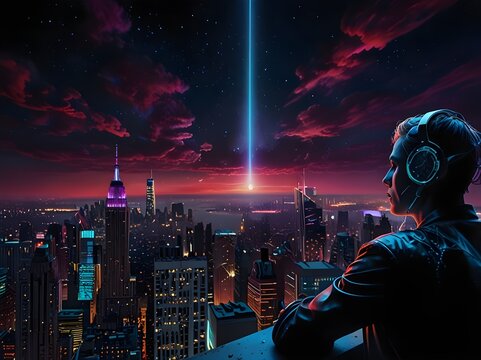 city skyline
