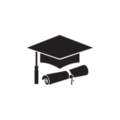 graduation icon hat