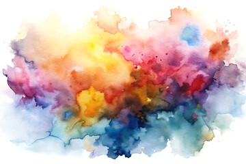 Abstract Watercolor Background.