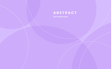 Geometry purple background with circles. Modern abstract background elegant circle shape design. Illustration vector 10 eps.