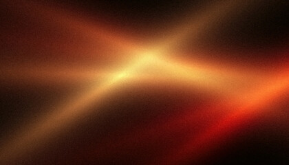 Abstract dark orange gold blue red grainy neon glowing gradient texture web banner poster. Glowing dark grainy gradient template, empty space. Nosie texture effect.