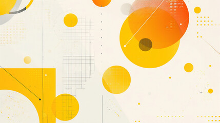 abstract modern graphic start-up for website background with yellow and white color. background for presentation