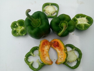 vegetables on a plate