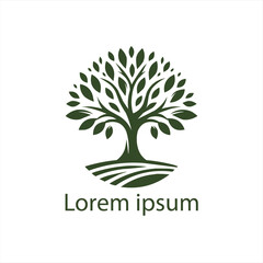 Obraz premium A tree logo for your brand