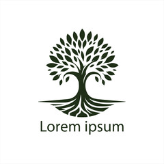 Obraz premium A tree logo for your brand