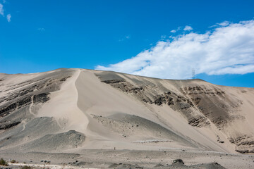 Mountains on a plateau in autumn