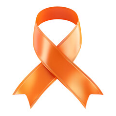 Orange Ribbon Awareness Symbol