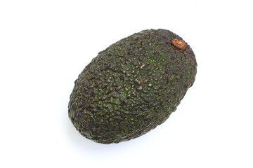 avocado isolated on white
