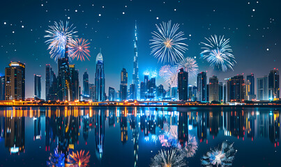 Activities and culture for New Year and Christmas festivals in the form of graphic advertising background