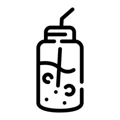 smoothie Line Icon