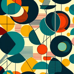 seamless pattern with circles