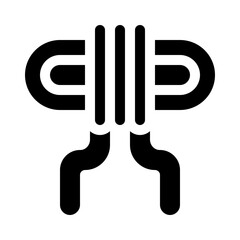 rope glyph icon