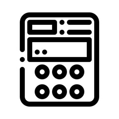 Finance line icon