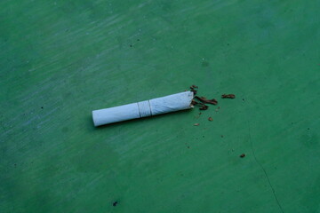 cigarette in a ashtray