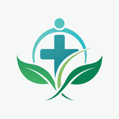 minimalist madical logo and white background 01.eps