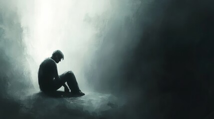 Solitude weighs on youthful heart.