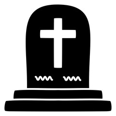 tombstone glyph icon