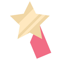 Star Badge Ribbon