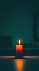 A conceptual image of a candle burning at both ends on a desk, symbolizing the relentless pace and exhaustion of work burnout