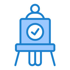 Voting Booth Icon