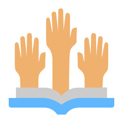 Obraz premium Voter Education Icon