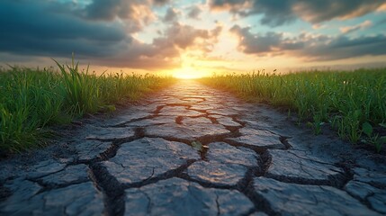 Climate action roadmap detailing mitigation adaptation strategies to address global warming and its impacts