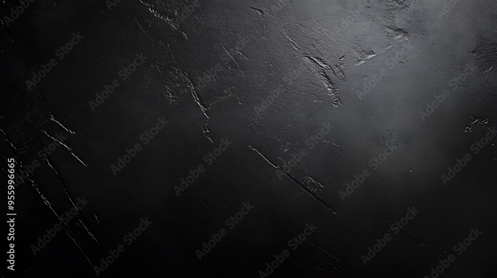 Wall mural Black Textured Background