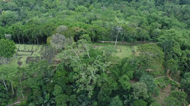 Mount Padang consists of several terraces arranged in tiers on a hill, and is thought to have functioned as a place of worship or religious rituals.