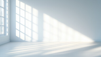 Obraz premium 部屋に差し込む光と影