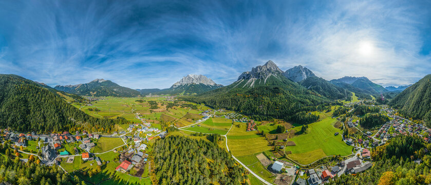 Herbst im Tiroler Ausserfern rund um Biberwier