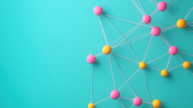 A stylized illustration of a network of connected people, representing the interconnectedness of business relationships.