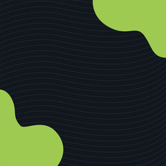 Green shape background