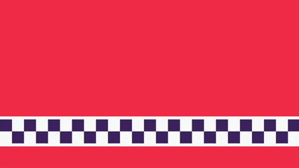 Dynamic red and black race flag design background. Ideal for motorsports, racing events, and speed-themed projects. Adds a bold, competitive edge to any design.