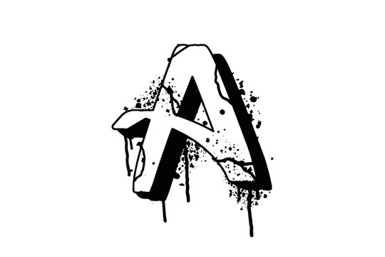 recommend clip art: A letter alphabet symbol unique design