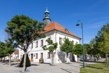 Town hall, Dobris town, Central Bohemian region, Czech republic